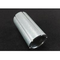 China Customized Aluminum Grooved Bushing Silver Oxidation 30 X 60 X 20 mm factory