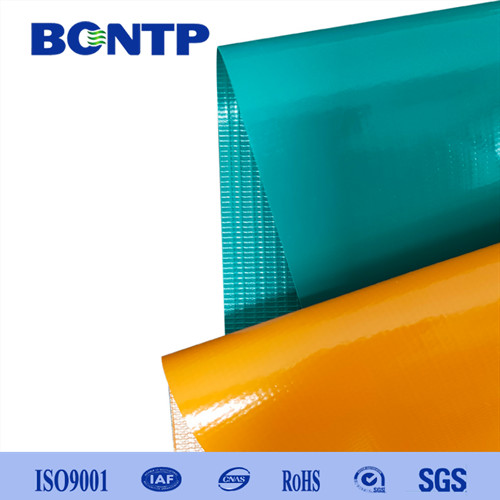 China 500D 18x18 PVC Laminated Tarpaulin factory