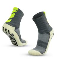 China Versatile Flexible Soccer Grip Socks Quick Dry Mens Football Grip Socks factory