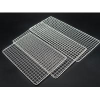 China Carbon Baking Stainless Steel Cross Bbq Grill Wire Mesh For Outdoor Picnic factory