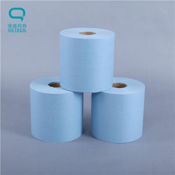 Quality SMT Stencil Wiper Roll Customized Paper Length 45% Wood Pulp 55% Polyester for sale