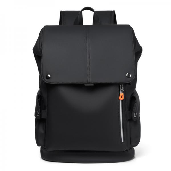 Quality Waterproof Nylon School Bags Backpack Black Color Multifunctional for sale