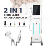 China 808 Laser Hair Removal Machine Diode Laser Handpiece 1064 755 Triple Wavelength Diode Laser For Hair Removal factory
