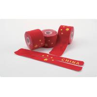 China China flag printed kinesiology tape pre-cut  tape Elastic sports tape of 5cm x 5m factory