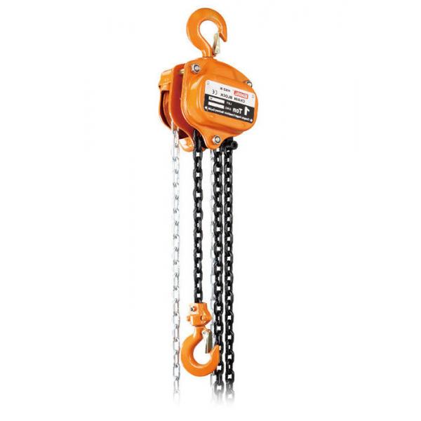 Quality Hand Lifting Manual Chain Block Alloy Steel 1 / 1.5 Ton For Mining for sale