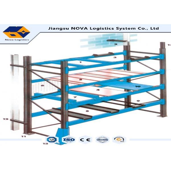 Quality High Capacity Storage Pallet Warehouse Racking Metal Display With Frame Barrier for sale
