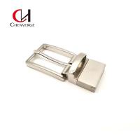 China OEM Zinc Alloy Reversible Belt Buckles Replacement Thickness 5mm factory
