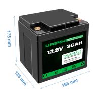Quality 36Ah 12V LiFePO4 Lithium Battery Rechargeable For Electric Tools And Electric for sale