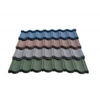 China China Supplier Factory Building Stone Chips + Steel Sheets Stone Coated Metal Roofing Tile 0.35-0.55mm  1piece=0.48SQM factory
