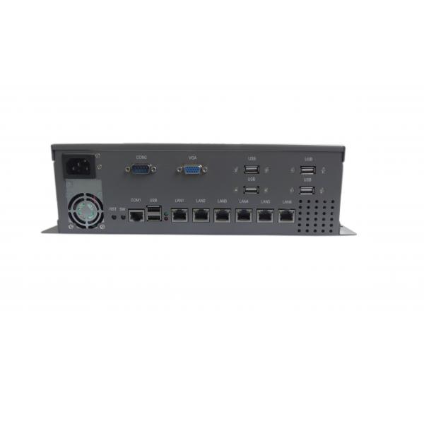 Quality 6LAN Embedded Industrial PC 6 Intel Gigabit Network Ports 2COM 6USB for sale