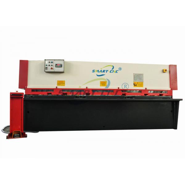 Quality 10mm 3200mm Hydraulic Swing Beam Shearing Machine Overload / Overflow Protection for sale