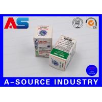 China Medical Science Carton Box 10ml Vial Boxes CMYK Regular Printing Glossy Box factory