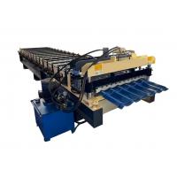 China Roofing Tile Making Machine Glazed Tile Step Roll Forming Machine factory