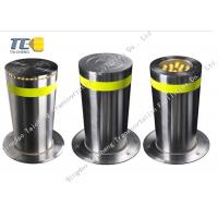 China Water Proof Hydraulic Rising Bollards , Automatic Telescopic Barrier Posts factory
