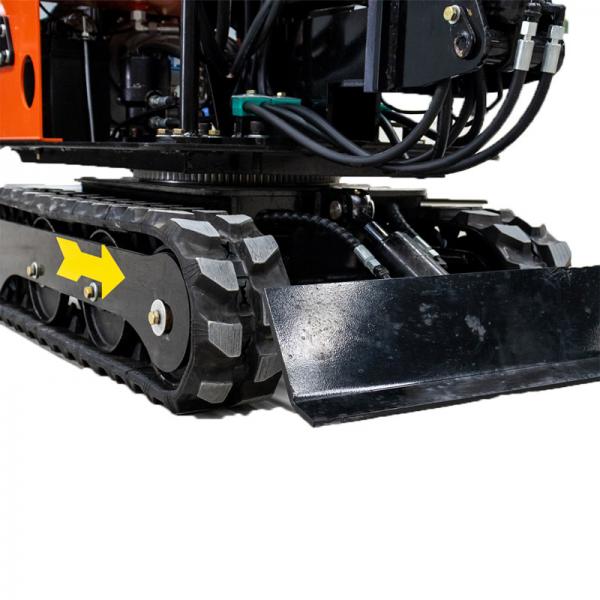 Quality Hydraulic Crawler Mini Digger Excavator Track Width 150mm 0.8 T Mini Digger for sale