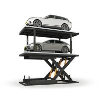 Quality 3T 3M Home Garage Double Car Parking Lift for sale