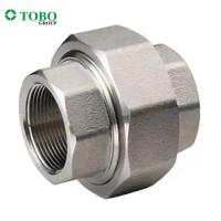 China Forged Threaded Union Stainless Steel Male,Female Threaded Union Pipe Fittings factory