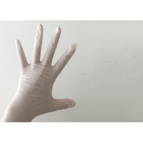 Quality Non Toxic Disposable Sterile Gloves , Vinyl Exam Gloves Net Weight 4.0-5.5g for sale