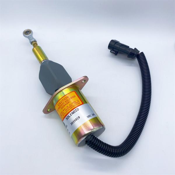 Quality 6CT8.3 SA-4889-24 Fuel Stop Solenoid 24V 3939019 for Cummins Engine for sale