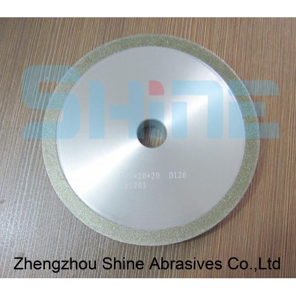 Quality ISO Electroplated Diamond Wheels 1A1 Cbn Wheel 6 Inch aluminum body for sale