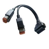 China Compatible OBD2 Y Cable Female To 4PIN 6PIN For Harley Motorcycle factory