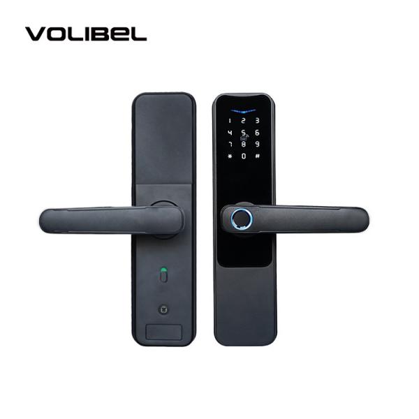Quality Unique Stylish Bluetooth Fingerprint Door Lock 6V Anti Corrosion for sale