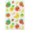 Quality Pretty Design Custom Puffy Stickers / Puffy Fruit Stickers Easy Removable for sale
