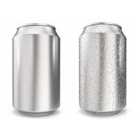 China Sleek 250ml Blank Aluminum Soda Cans Soft Drinking With Customized Shape factory