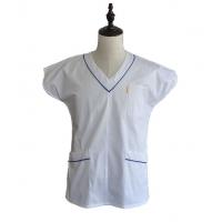 Quality White Easy Wash Medical Work Uniforms Womens Nursing Scrubs Suit Uniform for sale