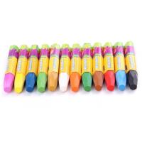China 12 PCS 88x8mm oil pastel wax crayon/ 12 PCS Eco-friendly colorful 8oil pastel wax crayon factory