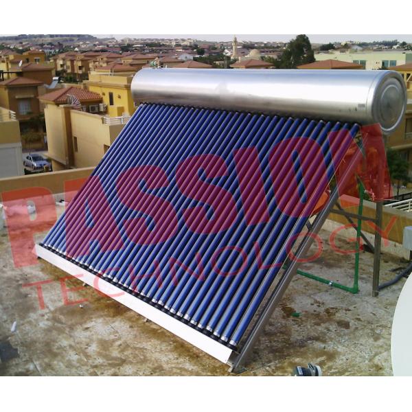 Quality Intelligent Controller Vacuum Tube Solar Water Heater For Home Various Capacity for sale
