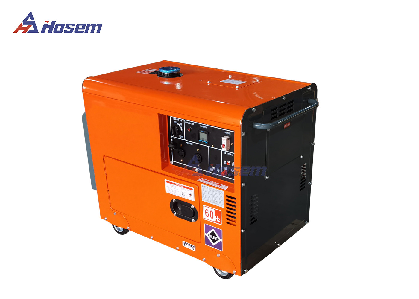 China 5kW Diesel Industrial Generator Set Portable 3000RPM 3600RPM factory