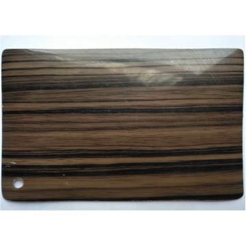 Quality High Gloss Wood Grain Pvc Vinyl Cabinet Doors 0.30mm 0.50mm Thick for sale