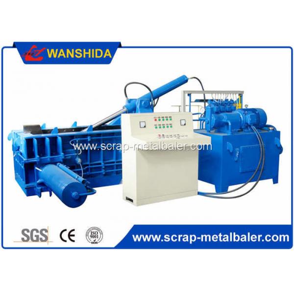 Quality 5 ton / h Capacity Industrial Scrap Metal Baler Compactor For Waste Aluminum for sale
