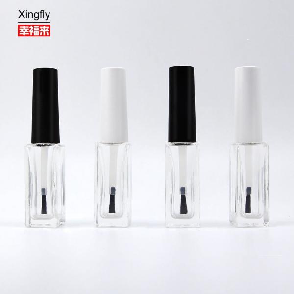 Quality Cosmetic 8ml Nail Polish Bottle Bulk Empty With Cap And Brush for sale