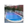 China Swimming Pool Control System Above Ground Automatic Swimming Pool Cover Blue factory