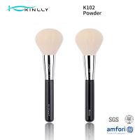 Quality Single Goat Hair Makeup Brush Natural Hair Copper Ferrule Face Brushes K102-1 for sale