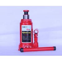 China Adjustable Hydraulic Bottle Jack 10 Ton For Auto Truck Service factory