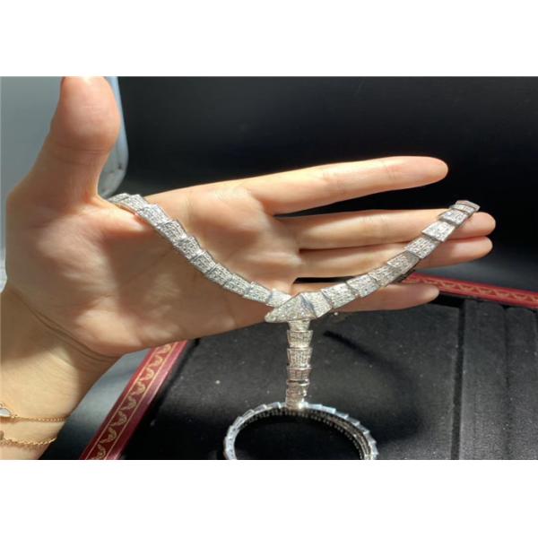 Quality Unique Serpenti Design 18K Gold Diamond Jewelry Customization Available for sale