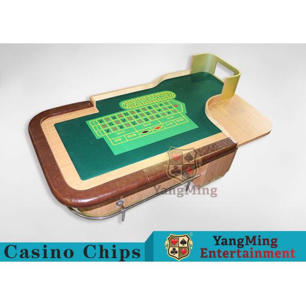 Quality Customed Professional British Luxury Casino Roulette Table 2600 * 1470 * 800mm for sale