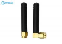 China 2dBi Rubber Communications RP SMA Male Gold-Plated Straight 5CM GSM GPRS Antenna factory