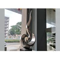 China Contemporary Polished Stainless Steel Sculpture OEM For Home Decoration factory