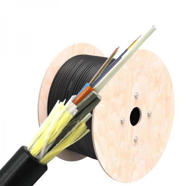 Quality 12 24 48 96 Cores Optical ADSS Fiber Cable Outdoor Overhead Cable for sale