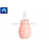 Quality Pink PVC Bulb Ear Syringe , High Performance Safe Baby Nose Aspirator for sale