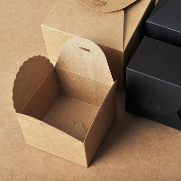 Quality Soap 350gsm Packaging Kraft Paper Box Recycle Handmade Vintage Cardboard Craft for sale