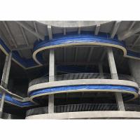 China Industrial Automatic Blue Lnorganic Fire Roller Shutter Wall Mounted Rolling Design GB14102-2005 Compliant. factory