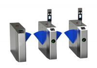 China Face Recognition 100W Retractable Flap Barrier Turnstile factory