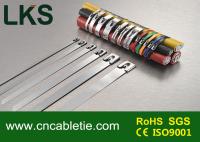 China 4.6*200mm SS316 grade Ball-lock stainless steel self-locking cable tie factory
