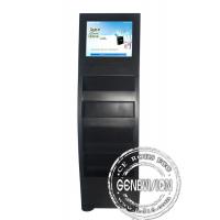 China Black Newspaper Kiosk Digital Signage Support SD Card / USB Port factory