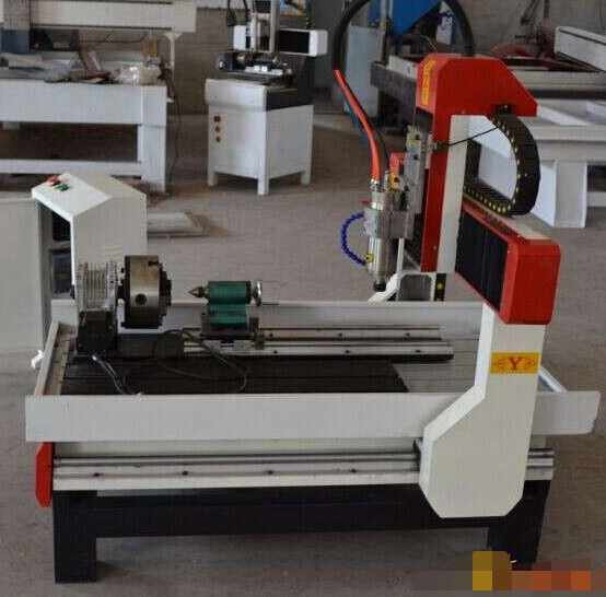 China woodworking mini cnc router machine 6090 with linear track factory